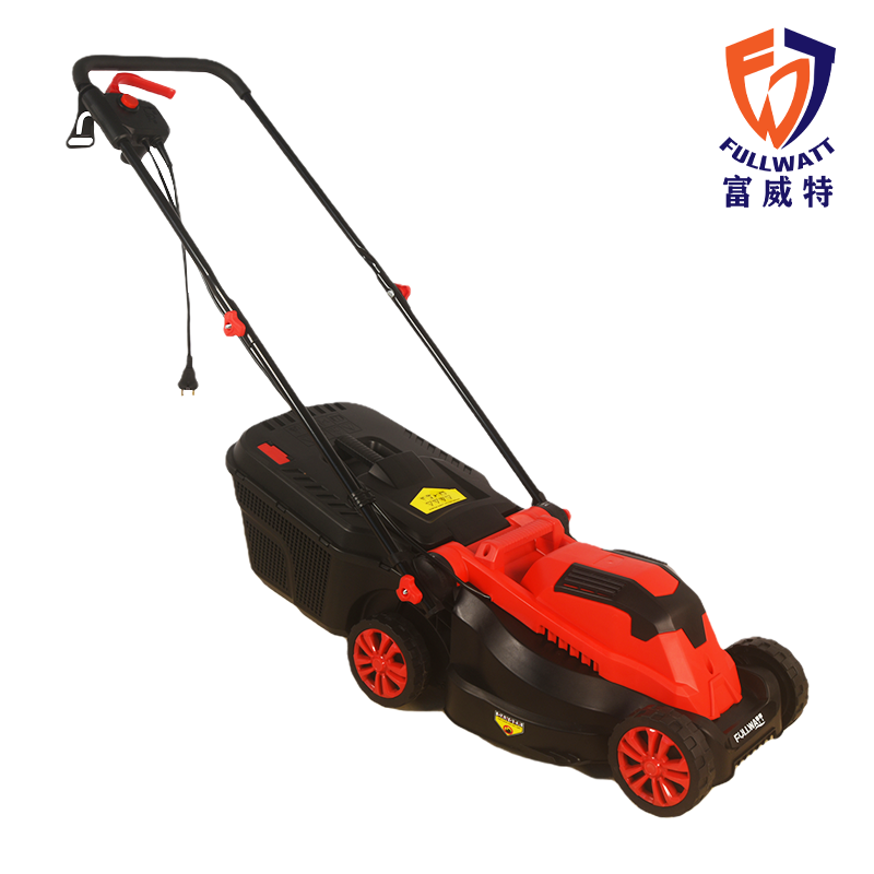 Fullwatt 32cm Electric Lawn Mower Rotary Walk-Behind (1000W), FGA7230